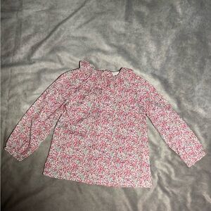 Nicoletta & Fanna Toddler Girls Peter Pan Long Sleeve Top Shirt 2T Blouse